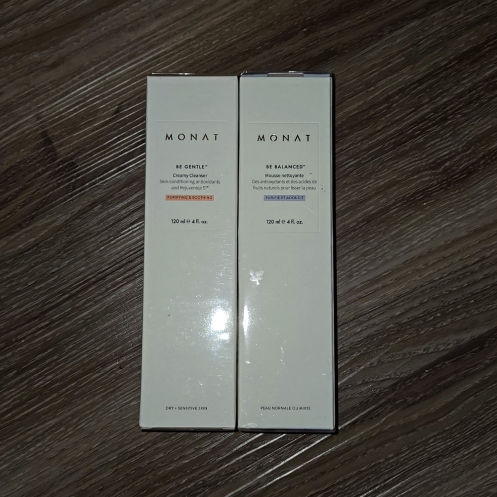 Monat  be gentle and be balanced face wash